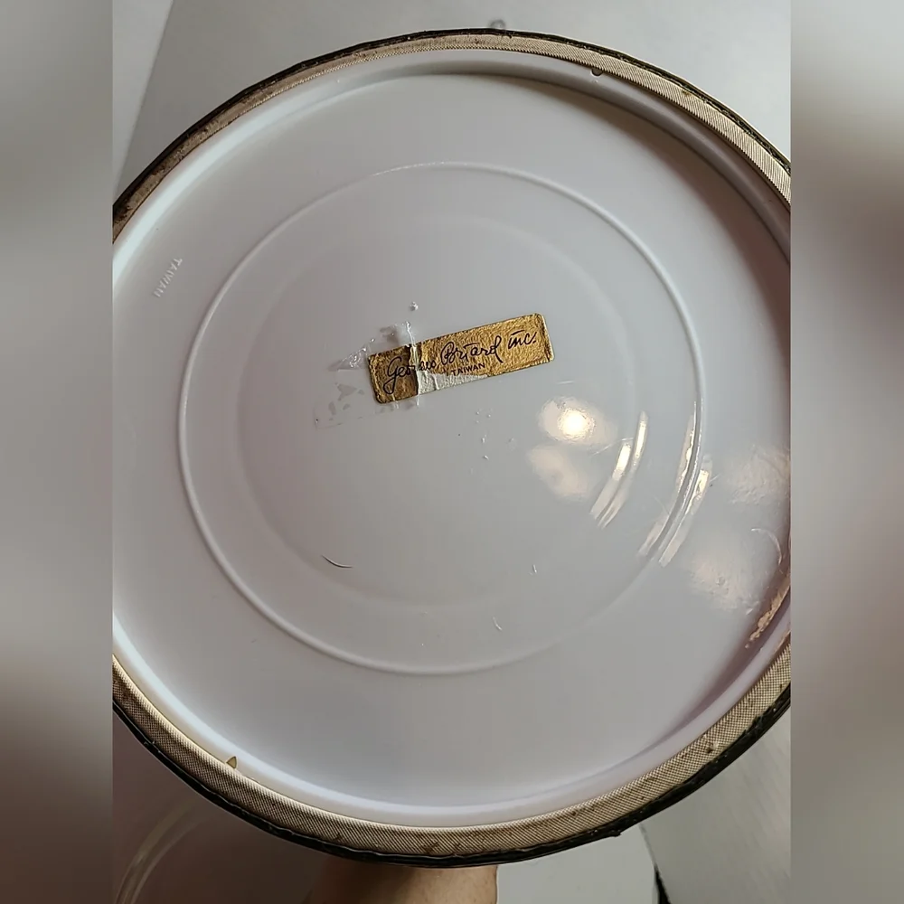 VTG Ice Bucket Georges Briard Gold Diamond Pattern